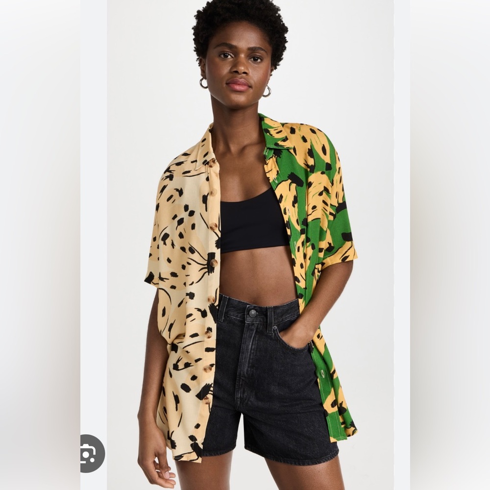 🍌 farm rio banana printed top 🍌